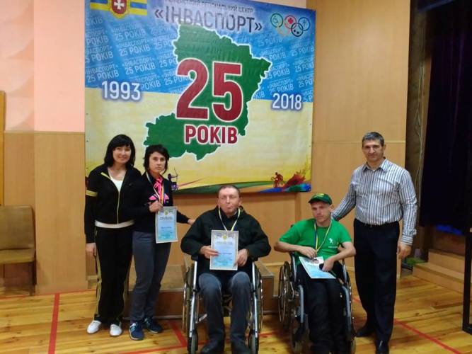 Ковельчанин Олександр Дудка переміг у відкритому чемпіонаті Рівненської області з гри боча серед спортсменів з ураженнями опорно-рухового апарату