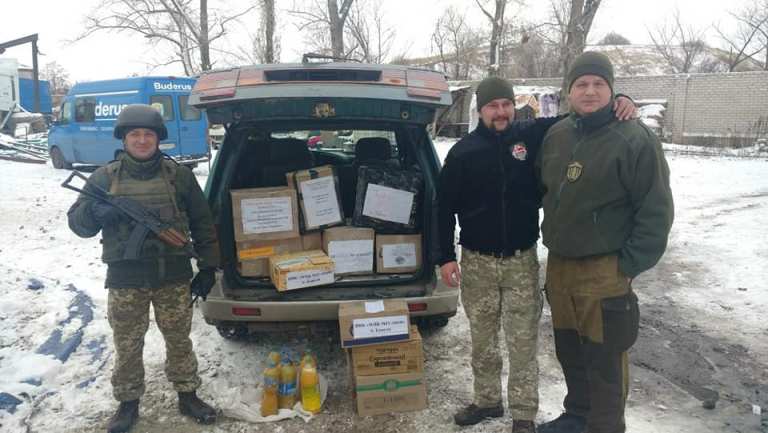 Ковельчани зібрали гуманітарний вантаж для бійців ООС