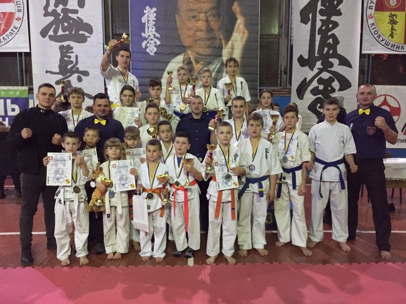 Юні спортсмени гідно представили Ковель на відкритому чемпіонаті Волині з кіокушинкай карате