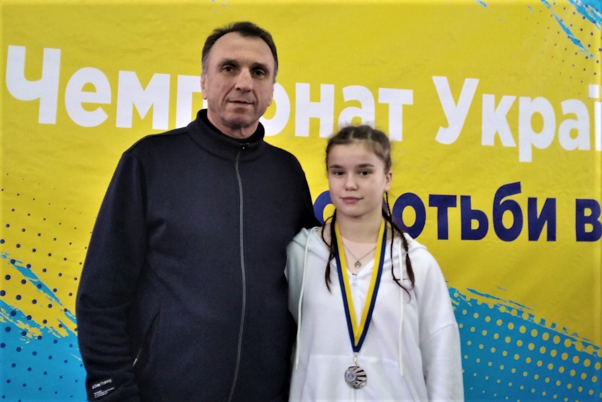 Ковельчанка Діана Рисьова продовжує завойовувати нагороди на Всеукраїнських змаганнях з вільної боротьби