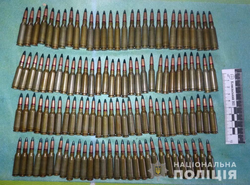 У ковельчанина поліція знайшла 149 патронів