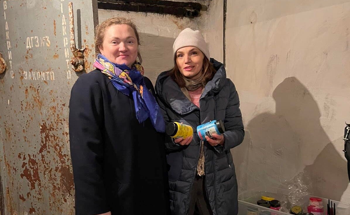У Ковелі розмалювали бомбосховище